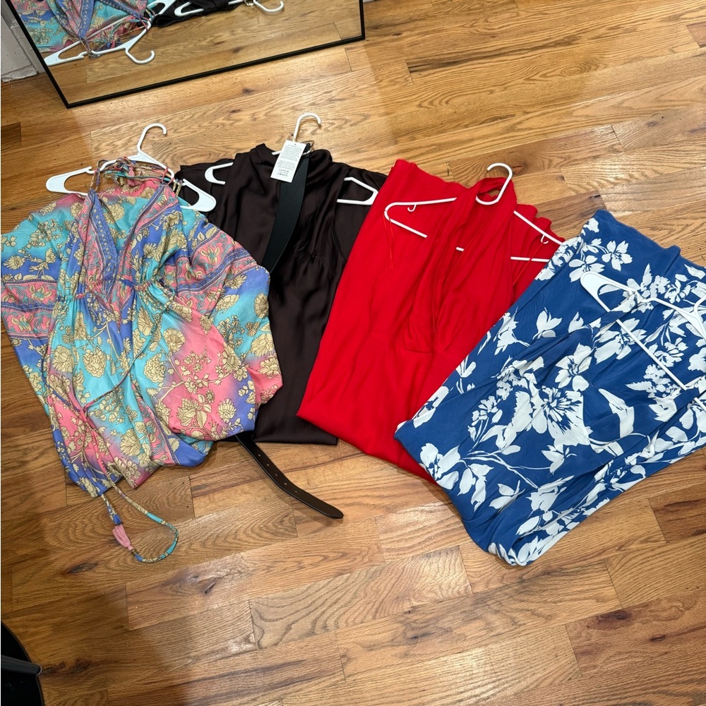 Used. BUNDLE Colorful Dress Collection